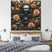 永遠の優雅さ キャンバスプリント (インサイチュ (寝室))