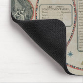 永遠の共和党のカレンダー、1801年6月 マウスパッド (コーナー)