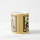 永遠の助けの誕生日のコーヒー・マグの母 コーヒーマグカップ (中央)