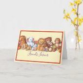 永遠の友人 カード (黄色い花)