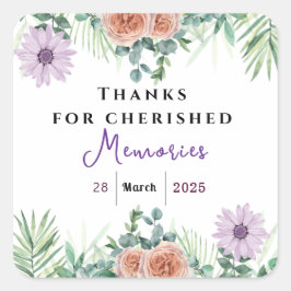 永遠の友情 スクエアシール