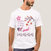 永遠の友情 ホワイト Tシャツ (正面)
