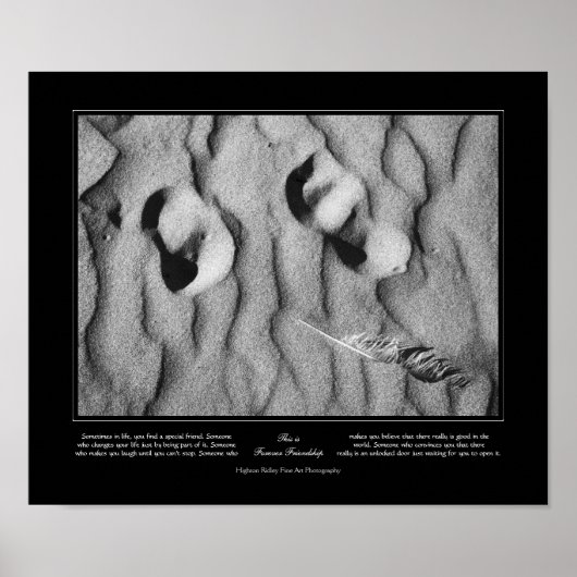 永遠の友情,一時的なキャンバス,ファインアート ポスター (正面)