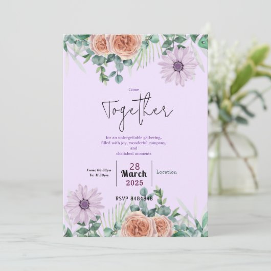 永遠の友情 招待状 (スタンド正面)