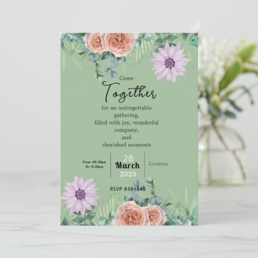 永遠の友情 招待状 (スタンド正面)