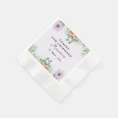 永遠の友情 縁ありカクテルナプキン (角)