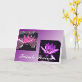 永遠の友達 カード (黄色い花)