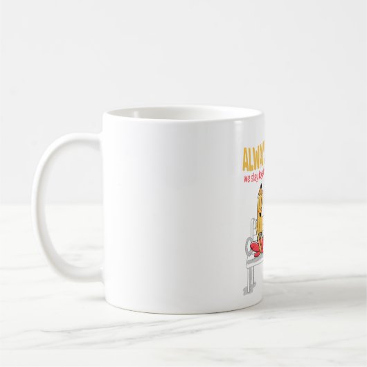 永遠の友達 コーヒーマグカップ (左)