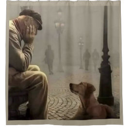 永遠の友達 シャワーカーテン