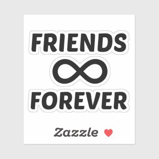 永遠の友達 シール (シート)