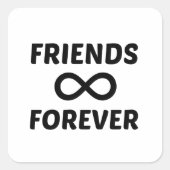 永遠の友達 スクエアシール (正面)