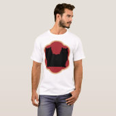 永遠の友達 猫 愛 デザイン Tシャツ (正面フル)