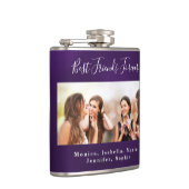 永遠の友達 紫の写真 フラスク (右)