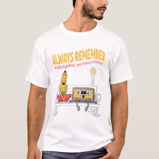 永遠の友達  Tシャツ (正面)