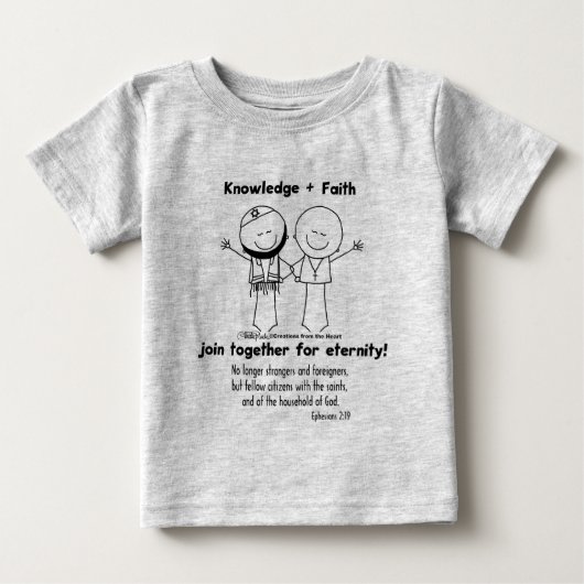 永遠の友 ベビーTシャツ (正面)