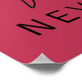 永遠の反射：蝶と女性のラインアート ポスター (角)