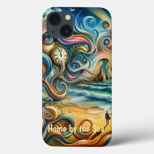永遠の反射: 超現実的な海岸の夢の世界 Case-Mate iPhoneケース (裏面)