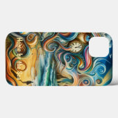 永遠の反射: 超現実的な海岸の夢の世界 Case-Mate iPhoneケース (裏面 (横))