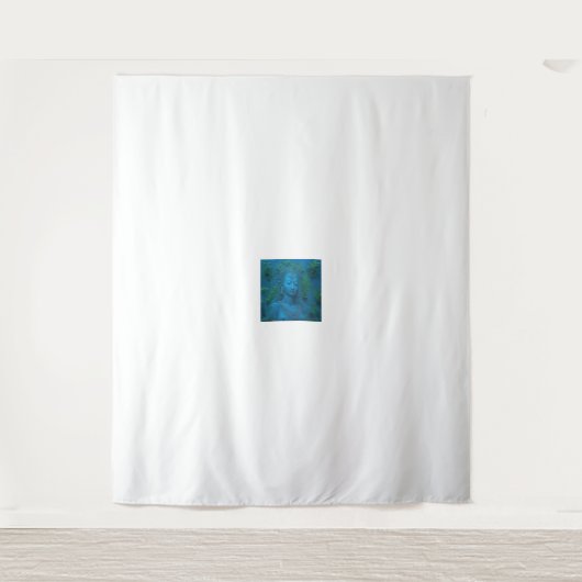 永遠の命の湖の女神イシュタル タペストリー (正面)