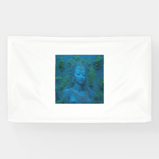 永遠の命の湖の女神イシュタル 横断幕