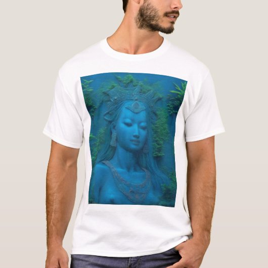 永遠の命の湖の女神イシュタル Tシャツ (正面)