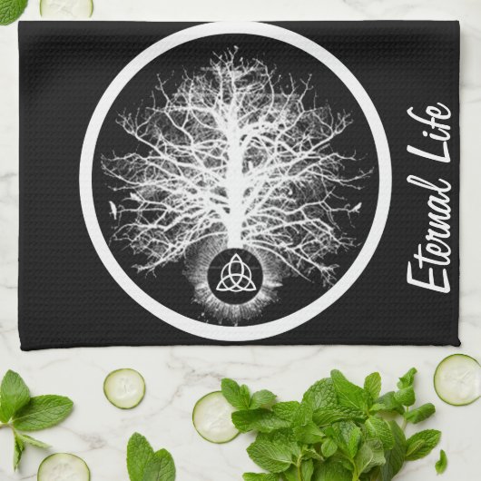 永遠の命 キッチンタオル (折り畳み)