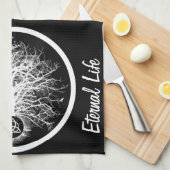 永遠の命 キッチンタオル (四つ折り)