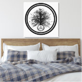 永遠の命 キャンバスプリント (インサイチュ (寝室))