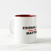永遠の命 ツートーンマグカップ (正面左)