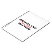 永遠の命 ノートブック (左側)