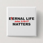 永遠の命 缶バッジ (正面)