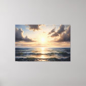 永遠の地平線 キャンバスプリント (正面)