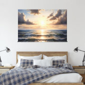永遠の地平線 キャンバスプリント (インサイチュ (寝室))
