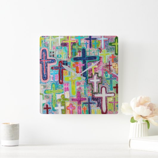 永遠の壁時計 スクエア壁時計 (ホーム)