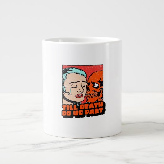 永遠の契り クラシックデザイン ジャンボコーヒーマグカップ (正面)