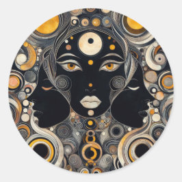 「永遠の女神」 ラウンドシール