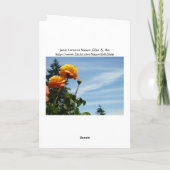 永遠の姉妹！カ感謝してい素晴らしード サンキューカード (裏面)