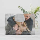 永遠の始まり セーブ・ザ・デート フォト アナウンスメント 招待状 (スタンド正面)