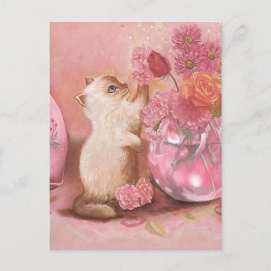 永遠の子猫 ポストカード (正面)