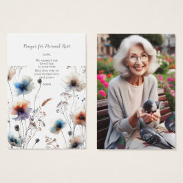 永遠の安息のための葬儀・追悼祈祷カード