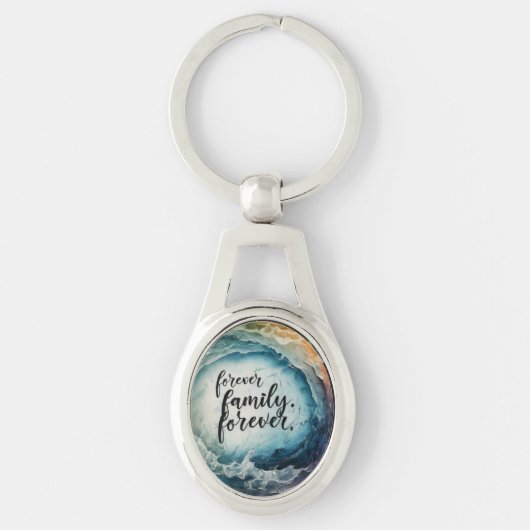 永遠の家族、永遠の愛 キーホルダー (正面)