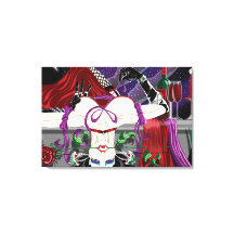 永遠の巻き取り引きキャンバスのプリント