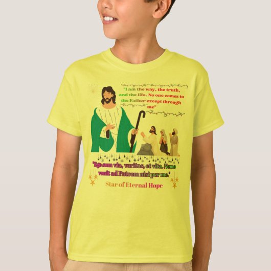 永遠の希望の星 Tシャツ (正面)