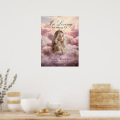 永遠の庭園記念歓迎看板ポスター ポスター (キッチン)