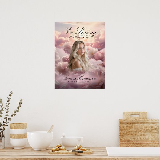 永遠の庭園記念歓迎看板ポスター ポスター (キッチン)