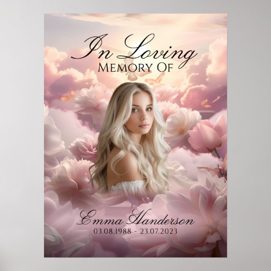 永遠の庭園記念歓迎看板ポスター ポスター (正面)