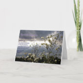 永遠の心地よい：キリスト教の同情カード カード (正面)