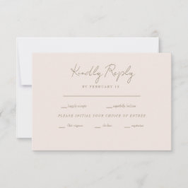 永遠の忠誠 ブラッシュブライド ウェディング RSVP
