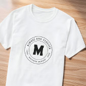 永遠の思い出モノグラム Tシャツ