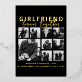 永遠の恋人 フォトアルバム 箔シーズンカード (正面)